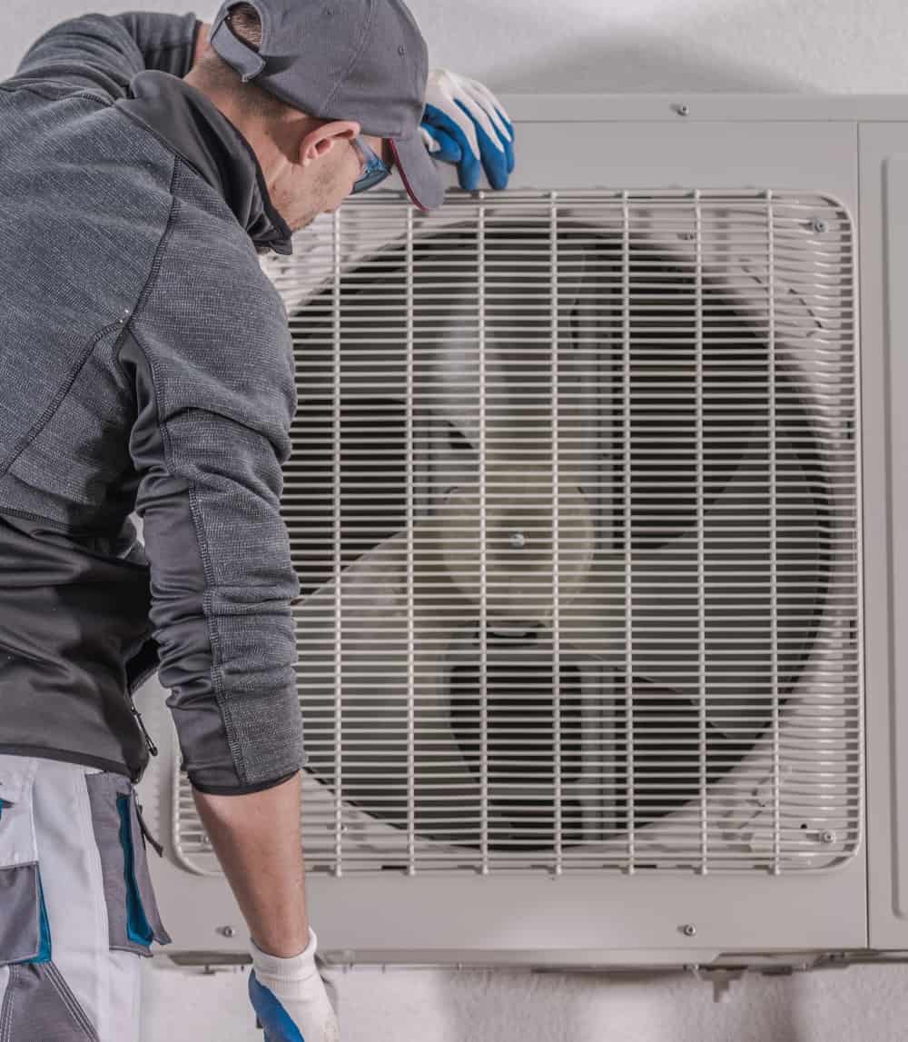 air source heat pumps