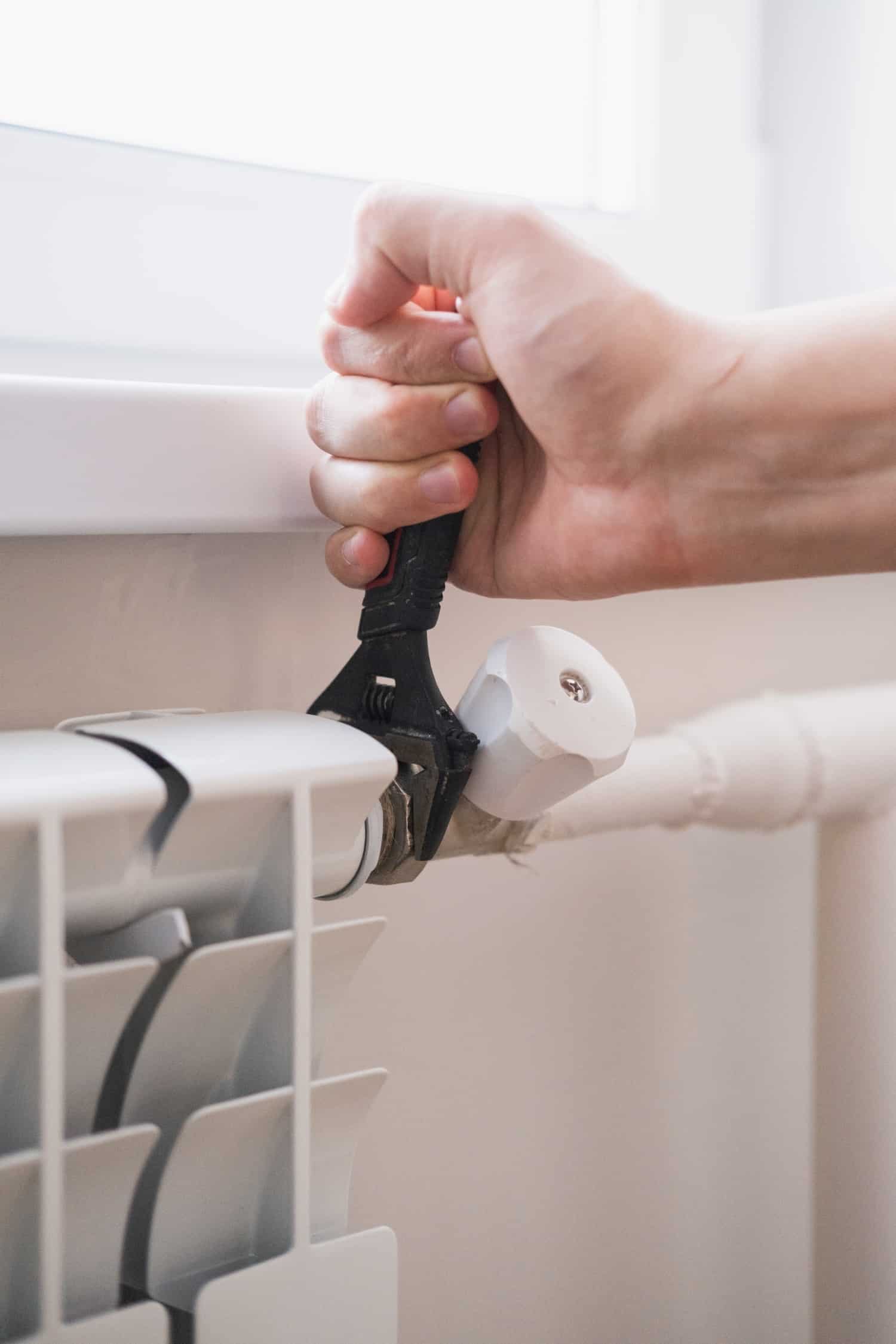 central heating installation